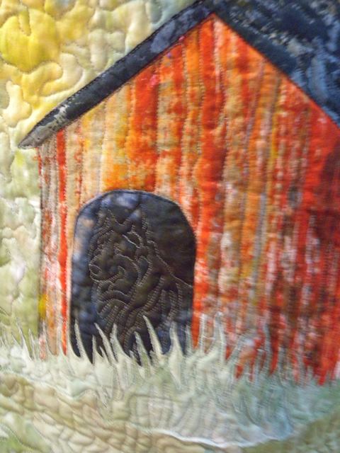 Judy Mathieson - "Dog House" (Detail)